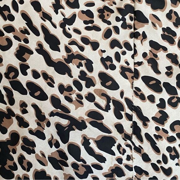 Princess Polly Yates Leopard Print Mini Skirt Size 4 - Picture 9 of 14